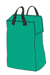 Green bag image